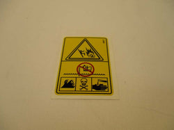 Decal, Warning - Riverside Pumps